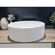 Ciri 360mm White Round Ceramic Basin
